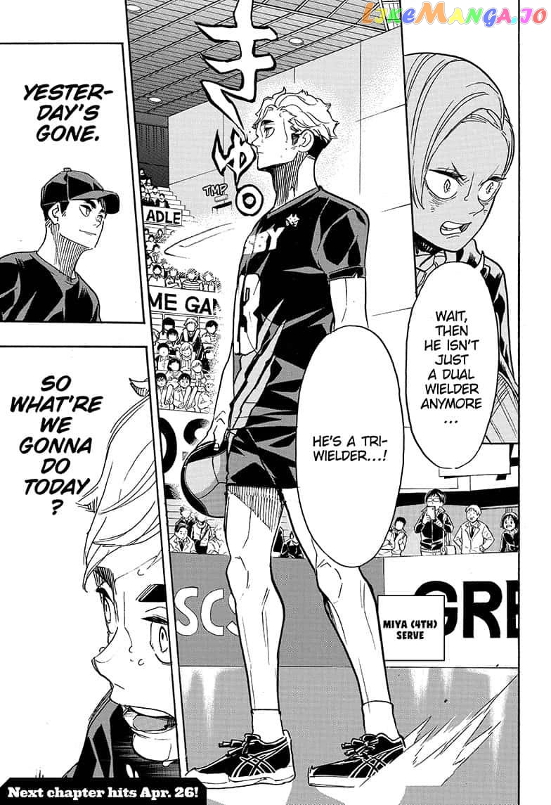 Haikyuu!!, Chapter 390 image 17